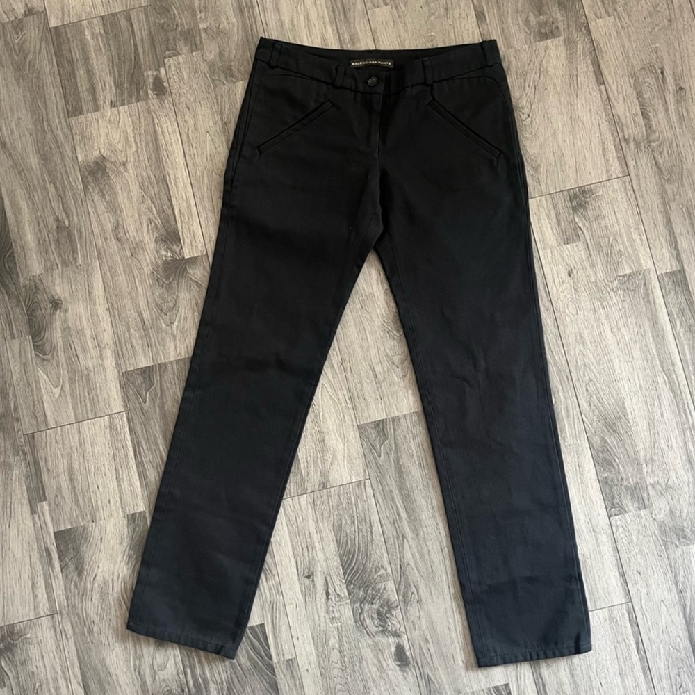 BALENCIAGA | Black Skinny Pants Sz 38